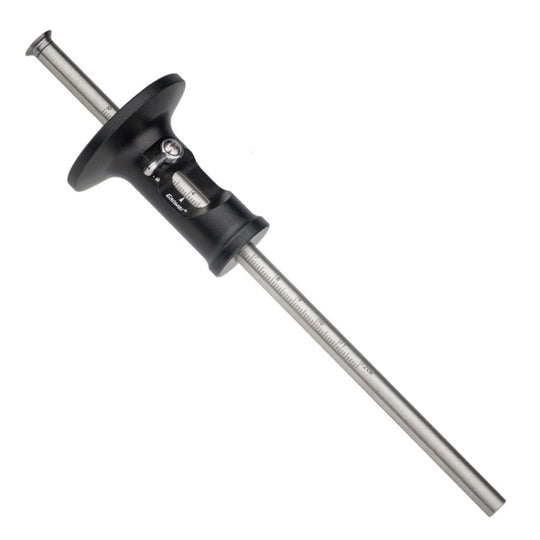 Ganwei European Scriber Simple Marking Gauge Ruler Parallel Line Drawing Woodworking Tool(Rolling Blade)