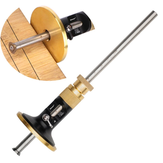 Ganwei 0.2mm Precision European Scriber Marking Gauge Parallel Line Drawing Woodworking Tool(Rolling Blade) by Ganwei