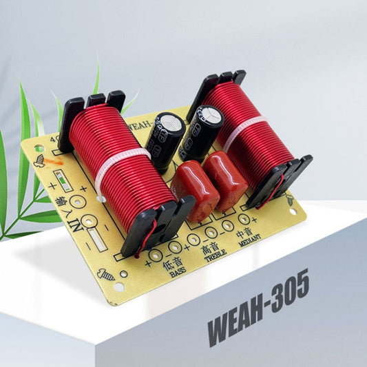 High Medium And Low 3-Way Audio Crossover Home Cinema Speaker Divider, Style: 305A Model by buy2fix