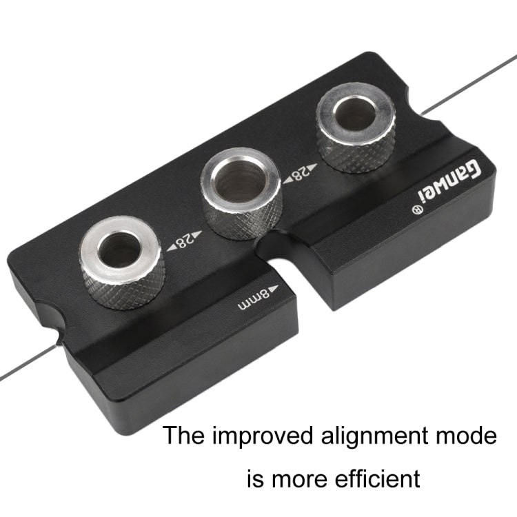 Ganwei MG0-001-0020 3 In 1 Punch Locator Woodworking Positioning Fixture Drilling Wood Doweling Jig - Others by Ganwei | Online Shopping UK | buy2fix