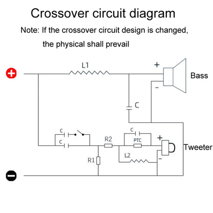 PA-2A High And Low 2-Way Audio Crossover Stage Speaker Conversion Divider - Audio Crossover by buy2fix | Online Shopping UK | buy2fix