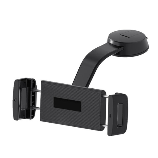 For iPad Car Tablet Holder Suction Cup Mount Car Dashboard Cellphone Stand(Black)