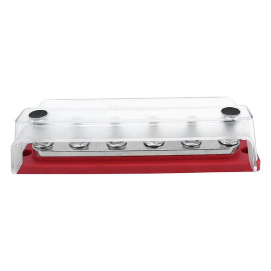 M8 Stud RV Yacht 6-way Nylon Flame Retardant Base DC Busbar by buy2fix