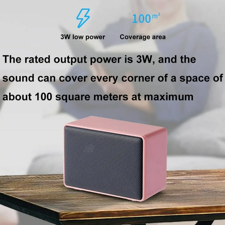 FT-M9 Outdoor Portable FM Radio Bluetooth Wireless Speaker(Pink) - Mini Speaker by buy2fix | Online Shopping UK | buy2fix