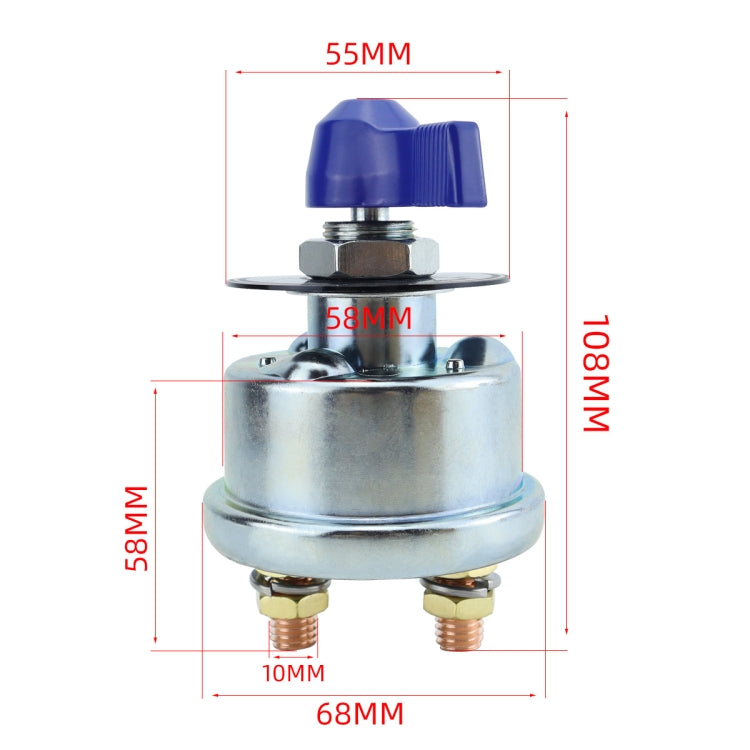 RV Yacht Anti-leakage Battery Power Main Switch Without Accessories - Car Switches by buy2fix | Online Shopping UK | buy2fix