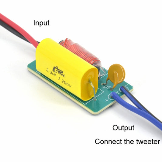 WEAH-T-4 Car Modification Tweeter Crossover Hi-Fi Audio Divider, Style: C Model by buy2fix