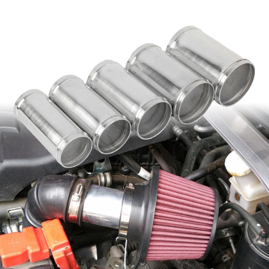 Aluminum Intake Turbo Intercooler Pipe Extensor Hose Adapter Car Air Intake Joiner Pipe Connector, Outer Diameter: 70mm by buy2fix