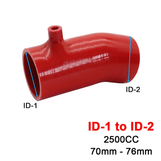 For Mazda 3 6 CX-4 Axela Atenza Intake Silicone Hose High Flow Cold Air Intake Pipe Turbo Intercooler, Specification: 2.5L-76-RD by buy2fix