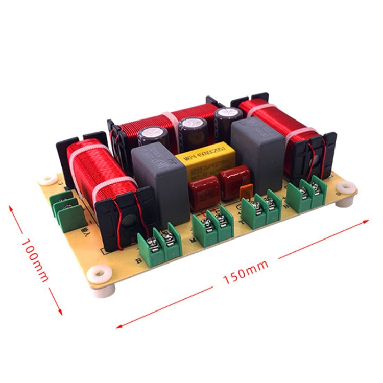 RCEDA-406 One High One Medium Two Low 4-Way Speaker Crossover Audio Modification Divider - Audio Crossover by buy2fix | Online Shopping UK | buy2fix