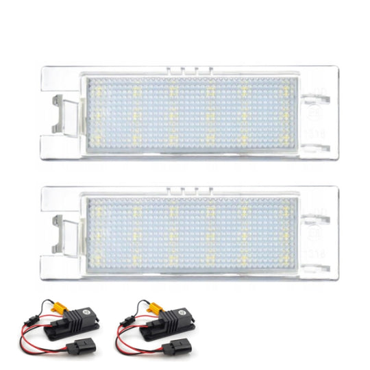 2pcs For Opel ZafiraB / ASTRA / CORSA LED License Plate Light