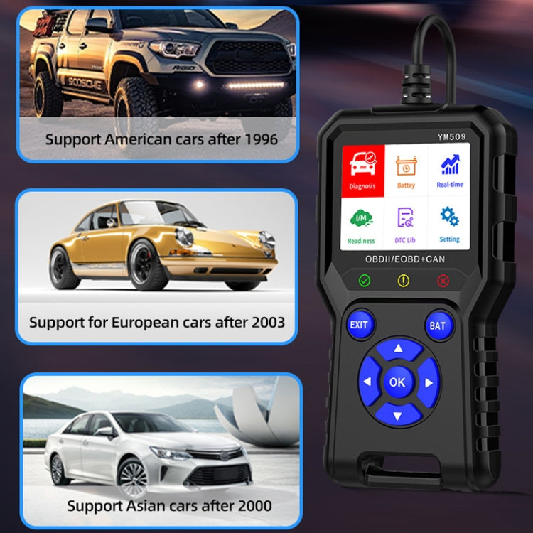 OBD2 Car Engine Fault Detection Diagnostic Instrument - Electronic Test by buy2fix | Online Shopping UK | buy2fix