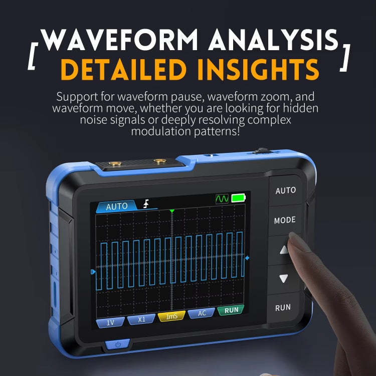 FNIRSI 2 In 1 Mini Portable Digital Oscilloscope Signal Generator, Set: Standard - Digital Multimeter by FNIRSI | Online Shopping UK | buy2fix