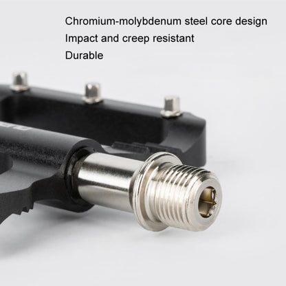 PROMEND PD-R41L 1pair Bicycle Aluminum Alloy Perrin Bearing Pedals(Red) - Pedals by PROMEND | Online Shopping UK | buy2fix