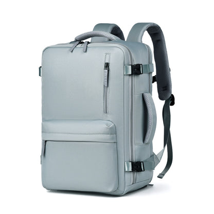 WEIXIER B723 Large Capacity Travel Backpack Simple Computer Bag(Light Blue) - Double-shoulder Bags by WEIXIER | Online Shopping UK | buy2fix