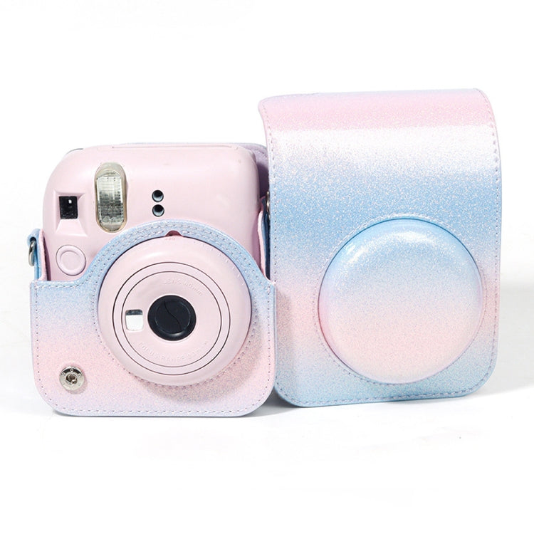 Colorful Starry Sky Camera Protection Bag For Fujifilm Instax Mini 12(Blue Pink) - Leather Bag by buy2fix | Online Shopping UK | buy2fix