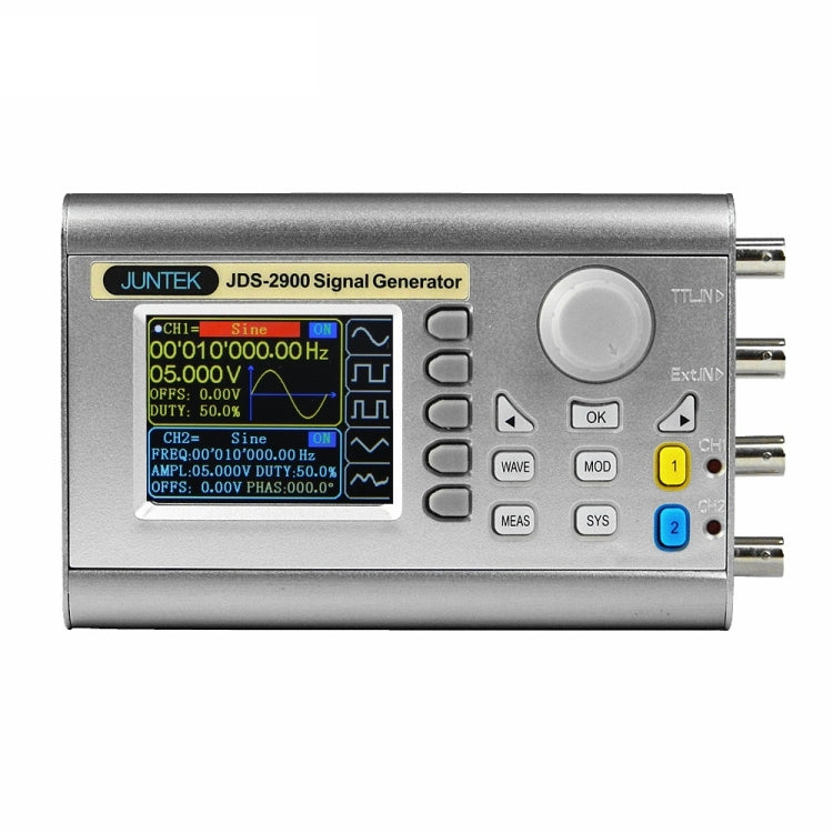 JUNTEK Programmable Dual-Channel DDS Function Arbitrary Waveform Signal Generator, Frequency: 30MHz(US Plug) - Other Tester Tool by buy2fix | Online Shopping UK | buy2fix