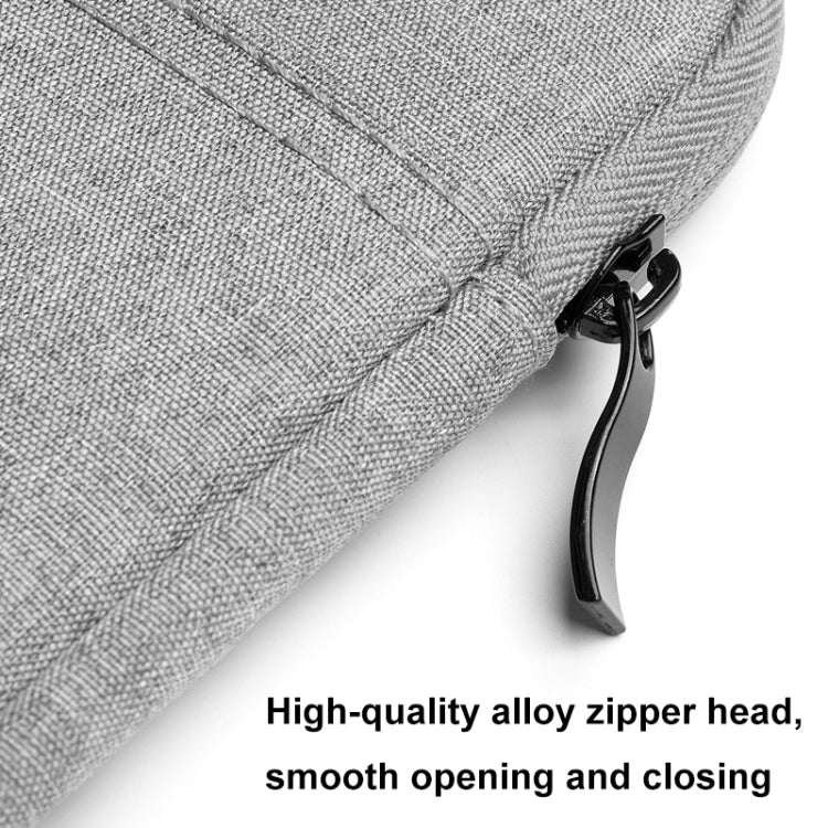 For iPad Splash-proof Pouch Sleeve Tablet Bag, Size: 8 inch(Dark Gray) - Protective Bag by buy2fix | Online Shopping UK | buy2fix