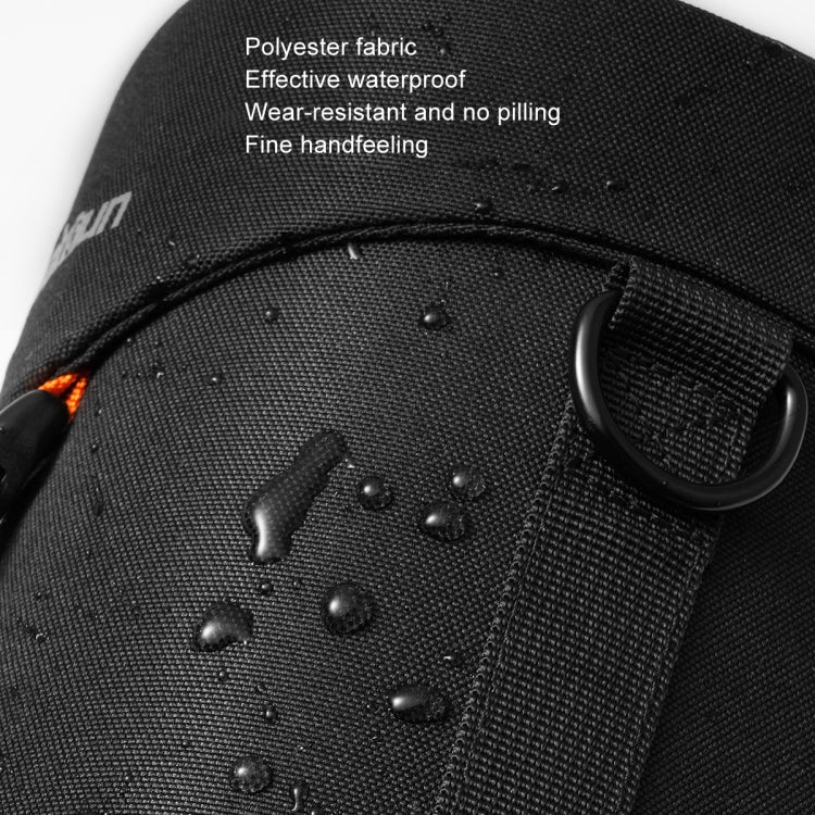 Cwatcun D157 DSLR Camera Lens Barrel Shockproof Thickened Digital Lens Bag Flip Lens Pouch, Color: Medium Black - Lens Bag by Cwatcun | Online Shopping UK | buy2fix