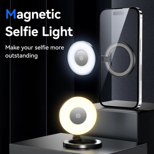 TELESIN Magnetic Selfie Light Rechargeable Foldable Fill Light For Mobile Phone by TELESIN