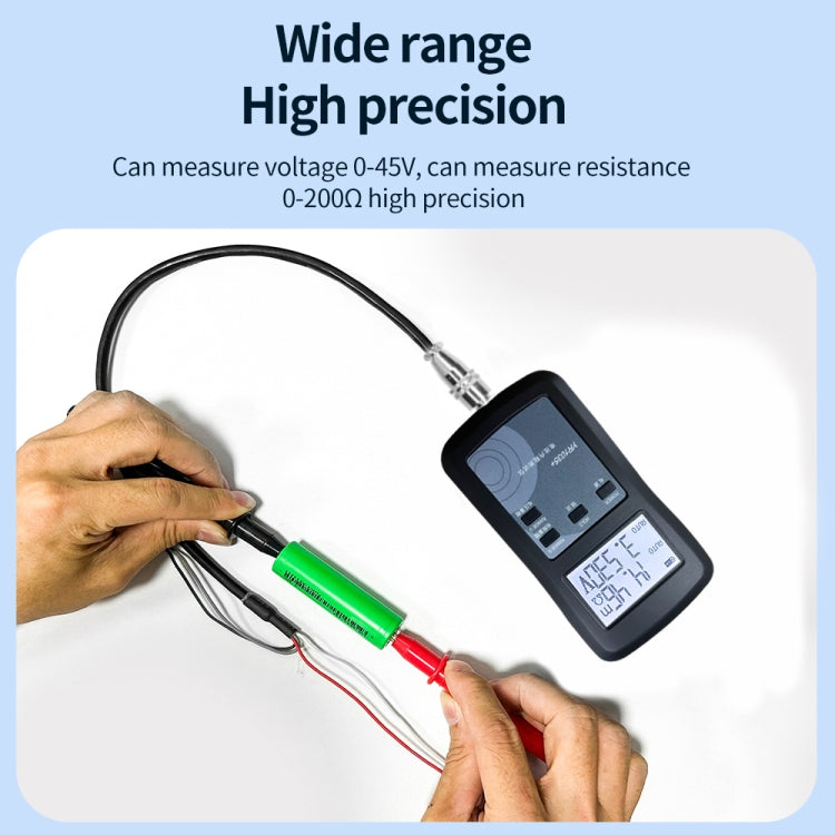 NiMH Lead-acid Button 100V Lithium Battery Bottle Internal Resistance Tester(YR1035+) - Battery & Resistance Tester by buy2fix | Online Shopping UK | buy2fix