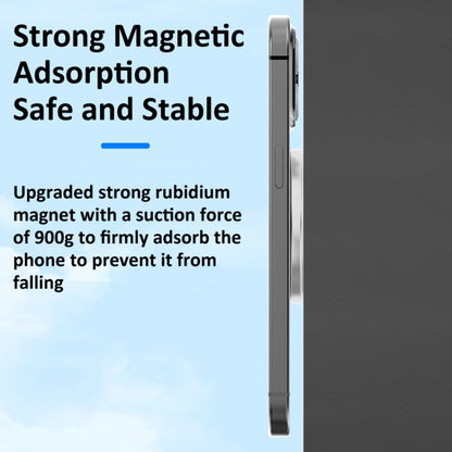 Magnetic Wall Sticker Phone Holder Car Kitchen Bathroom Phone Stand(White) - Shower & Wall Mounts by buy2fix | Online Shopping UK | buy2fix