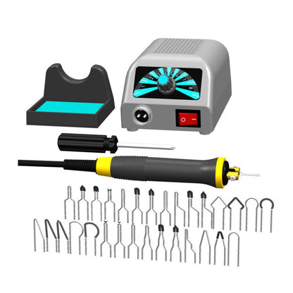 Wood Burning Pen Gourd Branding Tool Wood Panel Branding Machine UK Plug - Electric Soldering Iron by buy2fix | Online Shopping UK | buy2fix