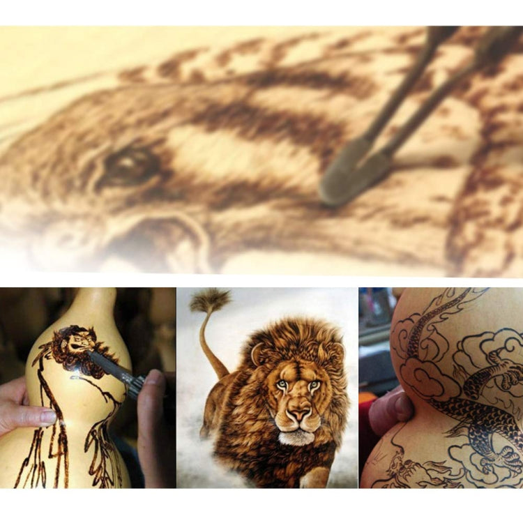 Wood Burning Pen Gourd Branding Tool Wood Panel Branding Machine US Plug - Electric Soldering Iron by buy2fix | Online Shopping UK | buy2fix