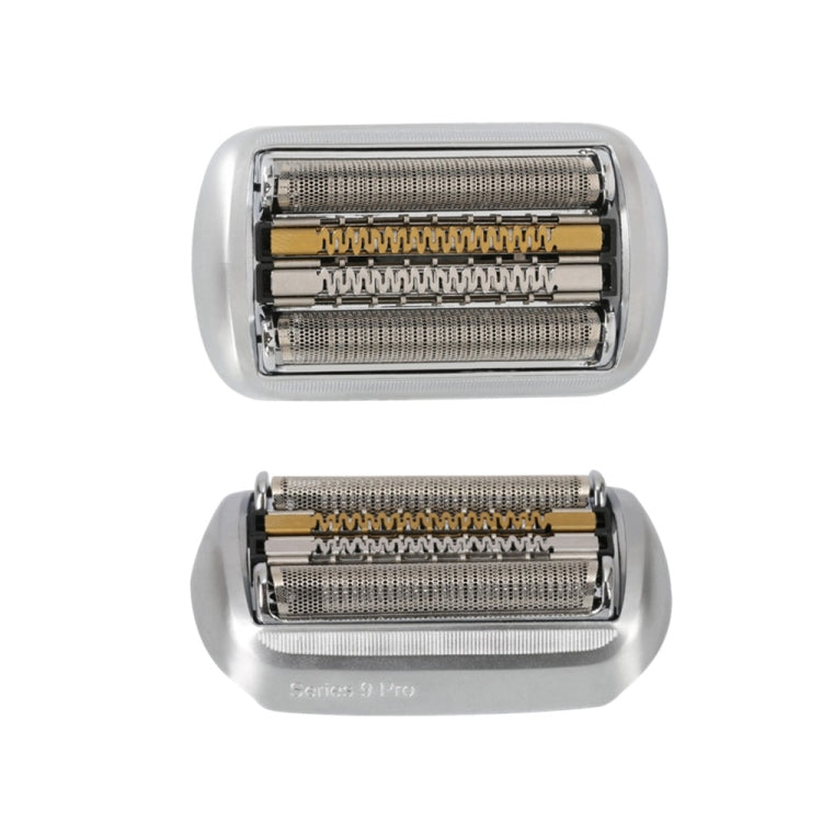 For Braun Series 9 Pro Electric Shaver 94M Blade Gold Mesh Cover, Style: With Words(Plastic Seal) - Shavers Parts by buy2fix | Online Shopping UK | buy2fix