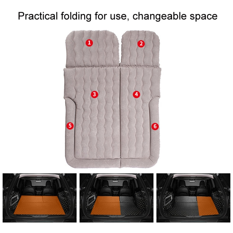 Inflatable Mattress For Car Travel SUV Rear Seat/Trunk, Color: Black Dual-purpose Long Pier - Seat Accessories by buy2fix | Online Shopping UK | buy2fix