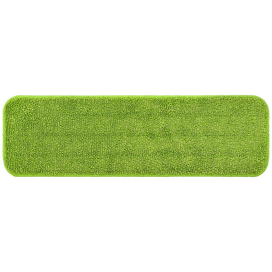 Spray Mop Replacement Pads Reusable Microfiber Floor Mops Refills 14x46cm Green