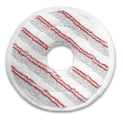 For Vileda Spin & Clean Mop Refill Pad Round Microfiber Replacement Cloth Cover(Red) by buy2fix