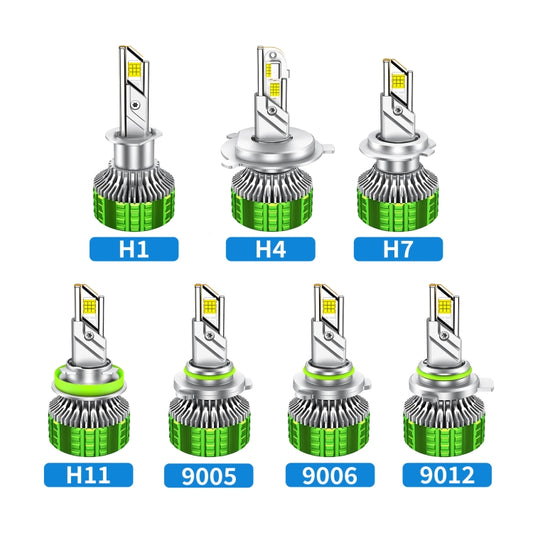 Pair 100W LED Double Copper Tube Aluminum Alloy Waterproof Car Headlight, Bulb: 9006 by buy2fix