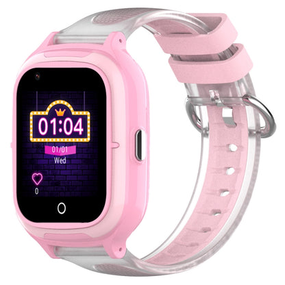 4G Kids Smart Phone Positioning Watch IP67 Waterproof / Video / Voice Calling(Pink) - Smart Watches by buy2fix | Online Shopping UK | buy2fix