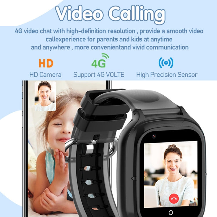 4G Kids Smart Phone Positioning Watch IP67 Waterproof / Video / Voice Calling(Blue) - Smart Watches by buy2fix | Online Shopping UK | buy2fix