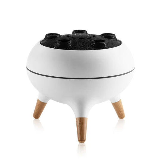 Dynamic Multi-Spray Aromatherapy Diffuser With Colorful Lights Remote Control Humidifier US Plug(V80 Spit Circle Upgrade Model) by buy2fix