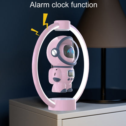 Magnetic Levitation Astronaut Intelligent Voice Bluetooth Speaker(Pink) - Desktop Speaker by buy2fix | Online Shopping UK | buy2fix