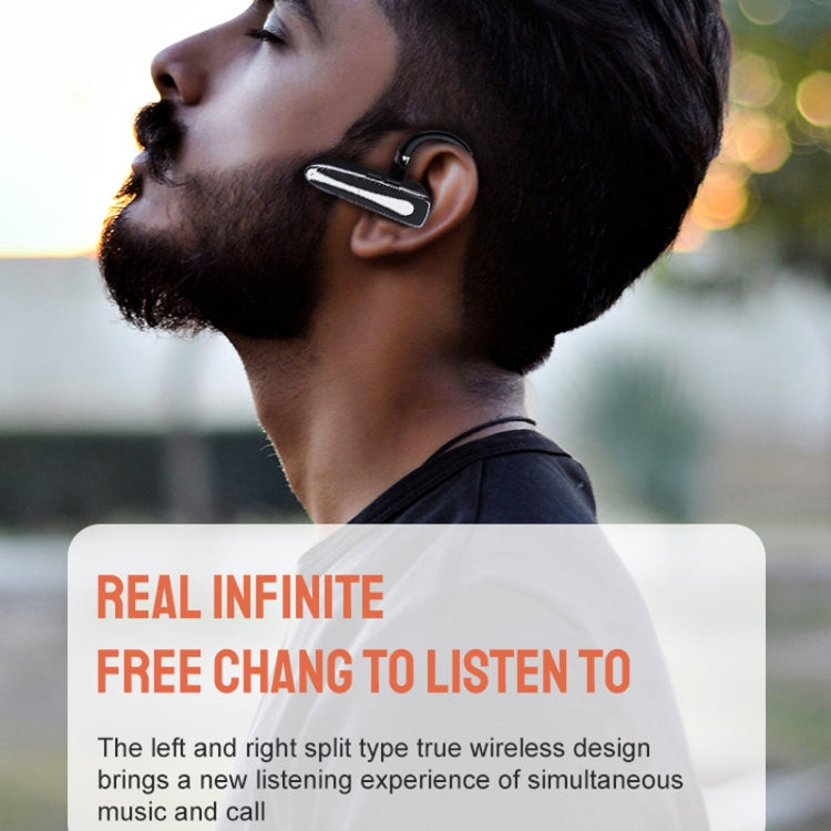 Bluetooth Earphone With Digital Display Charging Compartment Wireless Earphone For Car Talking Noise Reduction(530-1 Flagship Version) - Bluetooth Earphone by buy2fix | Online Shopping UK | buy2fix