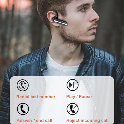 Bluetooth Earphone With Digital Display Charging Compartment Wireless Earphone For Car Talking Noise Reduction(530-1 Flagship Version) - Bluetooth Earphone by buy2fix | Online Shopping UK | buy2fix