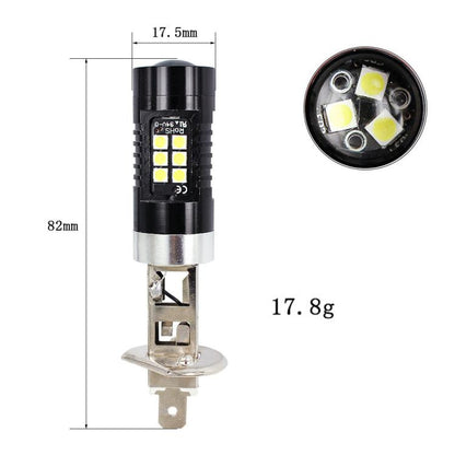 1pair Automotive High-power LED White Light Fog Lamp(H1) - Fog / Driving Lights by buy2fix | Online Shopping UK | buy2fix