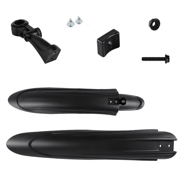 08CY0007 Bike Fenders Set Widen Lengthen Bicycle MTB Front Rear Quick Release Mudguard - Mudguards by buy2fix | Online Shopping UK | buy2fix