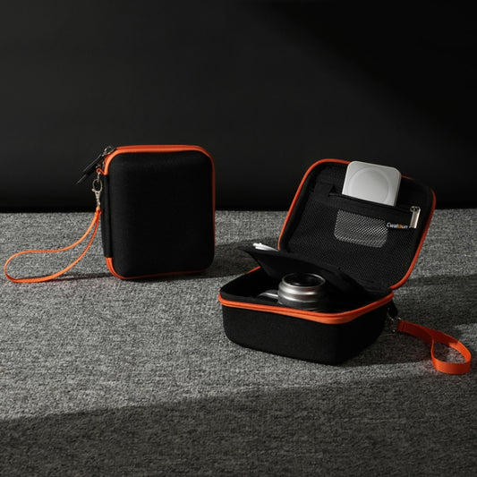 Cwatcun D156 Large Portable Storage Bag Small Microslice Hard Shell Camera Bag(Black) - Soft Bag by Cwatcun | Online Shopping UK | buy2fix