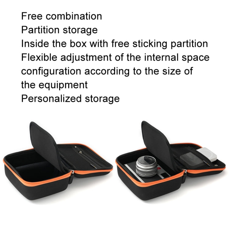 Cwatcun D156 Large Portable Storage Bag Small Microslice Hard Shell Camera Bag(Strawberry Pink) - Soft Bag by Cwatcun | Online Shopping UK | buy2fix