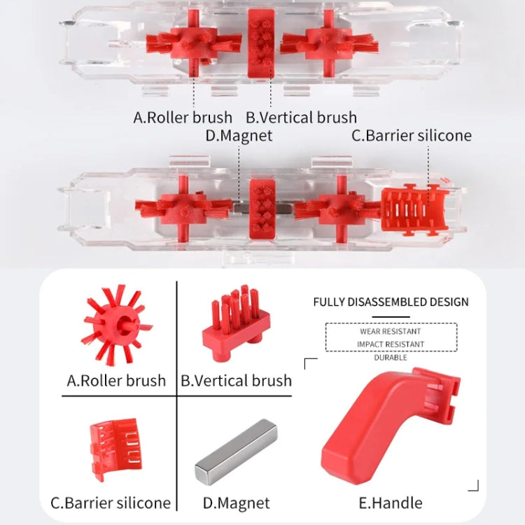 Bicycle Chain Cleaner Visual Immersion Chain Cleaner Brush Road Bike Cleaning Tool(Transparent) - Maintenance tools by buy2fix | Online Shopping UK | buy2fix