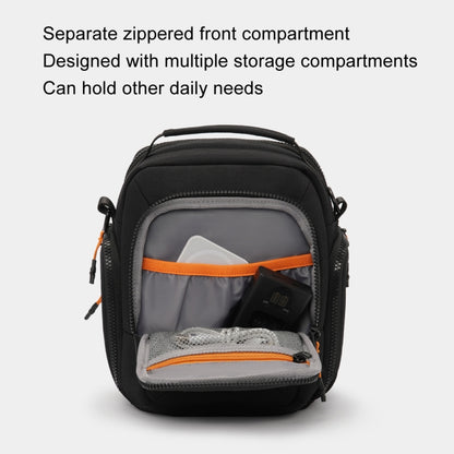 Cwatcun D140 Shoulder Crossbody Camera Storage Bag Shockproof Dropproof Leisure Outdoor Small Bag, Color: Large Black - Strap Satchel by Cwatcun | Online Shopping UK | buy2fix