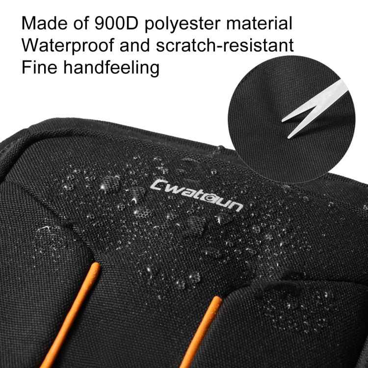 Cwatcun D140 Shoulder Crossbody Camera Storage Bag Shockproof Dropproof Leisure Outdoor Small Bag, Color: Large Black - Strap Satchel by Cwatcun | Online Shopping UK | buy2fix