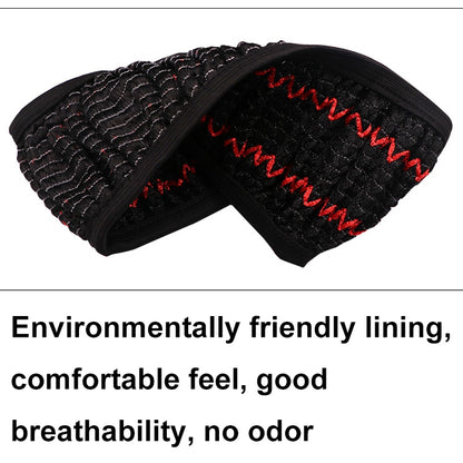 Universal Car Steering Wheel Ice Silk Non-slip Breathable Protective Cover(Red Black) - Steering Wheel Accessories by buy2fix | Online Shopping UK | buy2fix