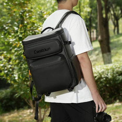 Cwatcun D141 Shoulder Drone Bag Large Capacity Multifunctional Waterproof Photography SLR Camera Bag(Black Extra Large) - Backpack by Cwatcun | Online Shopping UK | buy2fix