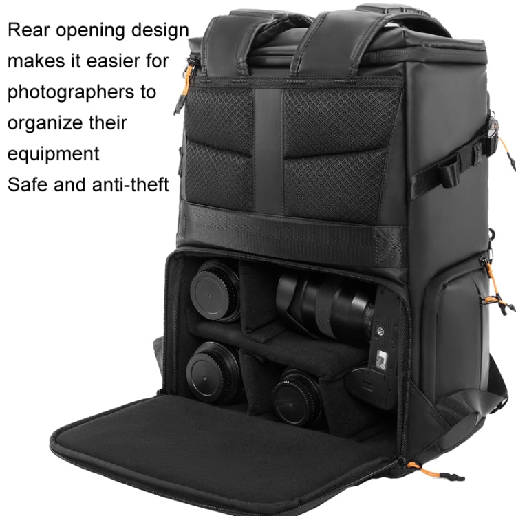 Cwatcun D141 Shoulder Drone Bag Large Capacity Multifunctional Waterproof Photography SLR Camera Bag(Black Extra Large) - Backpack by Cwatcun | Online Shopping UK | buy2fix