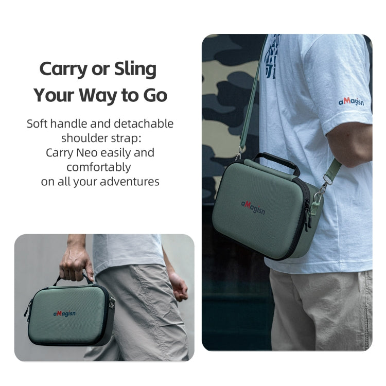 For DJI NEO Fly More Combo aMagisn Handbag Shoulder Bag(Gray) - Cases & Bags by aMagisn | Online Shopping UK | buy2fix