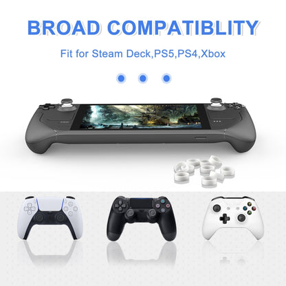 10pairs For Steam Deck / PS4 / PS5 / Switch / Xbox Gamepad Remote Stick Anti-Wear Ring - Cases by buy2fix | Online Shopping UK | buy2fix